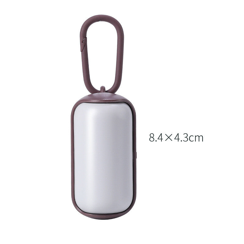 portable dog potty trainer for travel in grey coffee color
