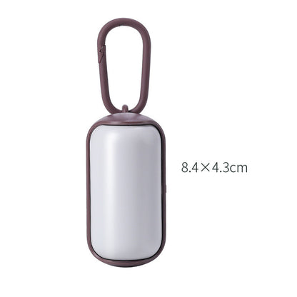 portable dog potty trainer for travel in grey coffee color