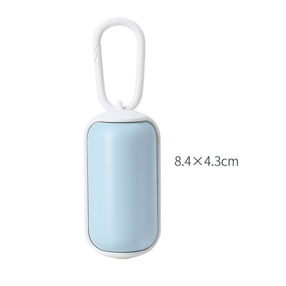 travel dog potty trainer lightweight ABS in pink blue