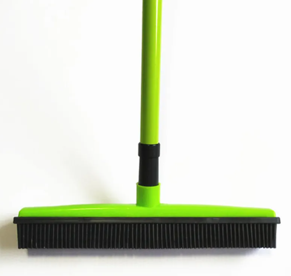 pet fur removal broom hands-free design for easy floor cleaning