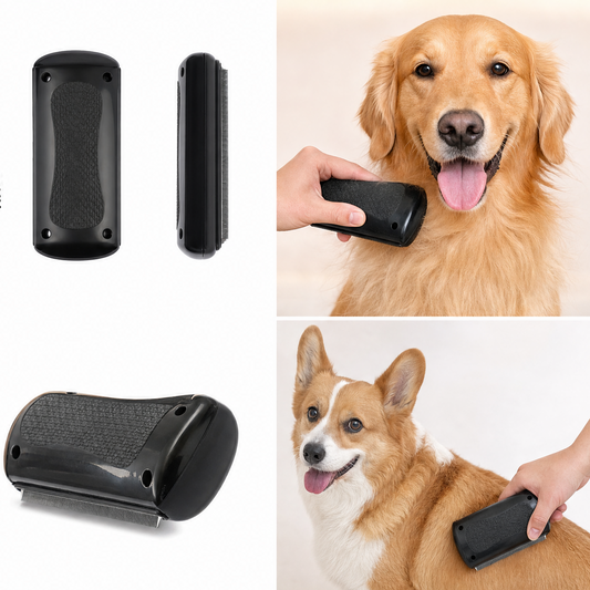 dog detangling grooming comb dual teeth removes loose hair and mats